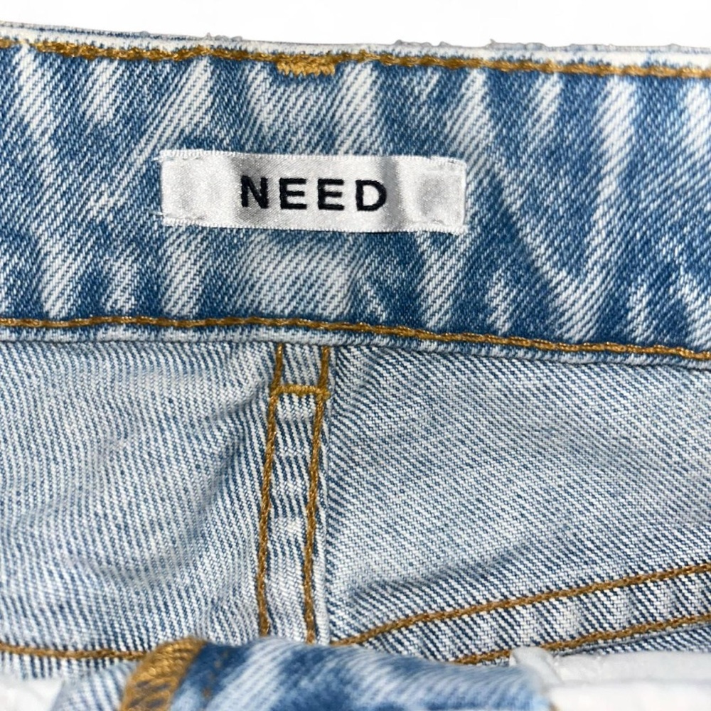 Need Supply Co. blue denim straight leg jeans - Picture 4 of 6